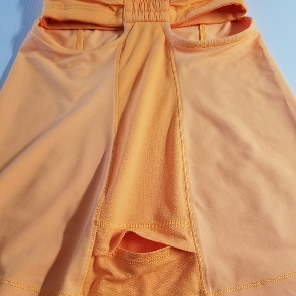 Lululemon Turbo Racerback Neon Orange Tank with Built-in Bra and Wide st… - Picture 10 of 12